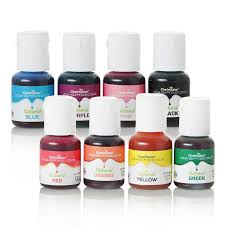 Image not available for color: Amazon Com Liqua Gel All Natural Food Color 8 Pack 10 Ml Bottles Grocery Gourmet Food