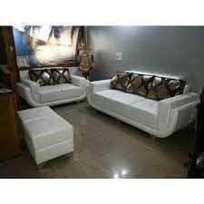 jmd white 5 seater sofa set