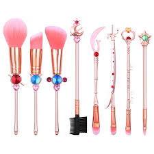 anime moon makeup brushes pink magic