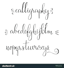 Cursive Letters Generator Cursive Calligraphy Font Generator Elegant
