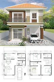 Small Home Design Plan 6x11m With 3