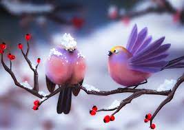 cute birds artwork 4k hd artist 4k