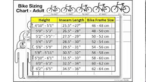 20 Punctual Bicycle Size Chart For Women
