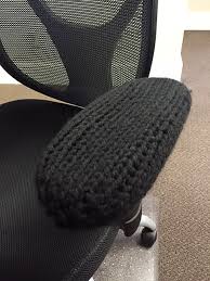 office chair arm rest cover pattern by