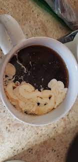 Creamer in this coffee looks like art : rmildlyinteresting