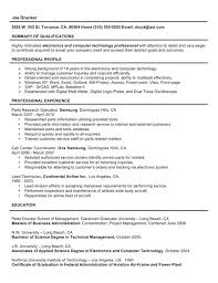 Mba Resume Template Resume Template For Mba Application