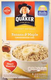 review quaker banana maple oatmeal