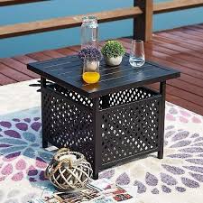 Phi Villa Patio Side Table With