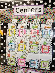 Center Rotation Chart Science Ideas Kindergarten
