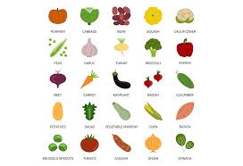 list of vegetables names for kids with