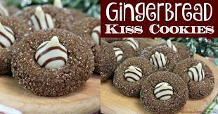 Looking for a cookie recipe for christmas or valentine's day? Gingerbread Kiss Cookies Kitchen Fun With My 3 Sons
