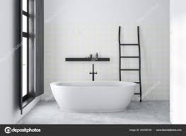 interior minimalistic bathroom white