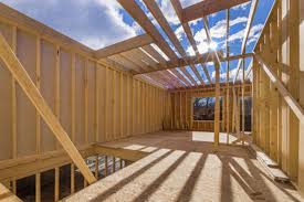 wood framing in construction in