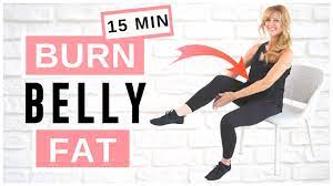 lose belly fat sitting down ab