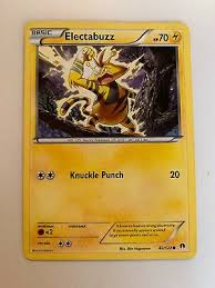 Top rated seller top rated seller. Pokemon Card Electabuzz Basic 42 122 Hp 70 Ebay