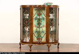 Vintage Curio Display Cabinet
