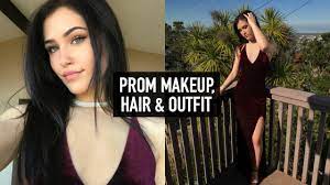prom makeup hair outfit 2018