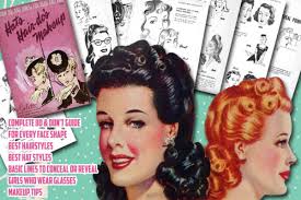 1940s hair tutorial book vine