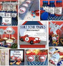 Race Car Party Planning Ideas Supplies Birthday Baby Shower