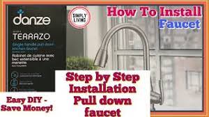 danze terrazo faucet step by step