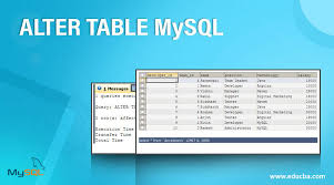 alter table mysql how to use an alter