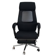 Features of our heavy duty office chairs include, shaped backs and contoured seats, height adjustable arms, seats and back, seat slide and back tilt and generously proportioned seats. Position Lock Ergonomic Swivel Office Chair With Fabric Seat And Retractable Footrest Black Walmart Com Walmart Com