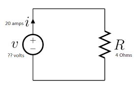 Potential Difference Through A Resistor