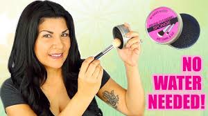 makeup brush cleaning sponge no water