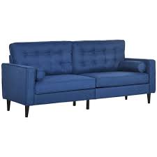 Homcom Mid Century Sofa Couch With