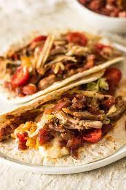Delicious And Easy Cheesy Shredded Chicken Tacos With Big Flavors  gambar png