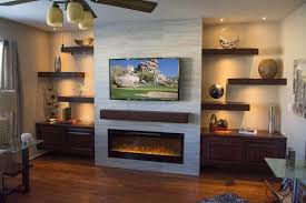 Living Room Decor Fireplace Basement