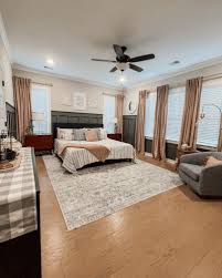 create an elegant master bedroom on the