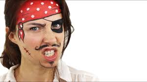 beginners pirate face painting tutorial