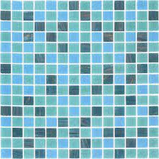 mixed color turkish blue pool tile