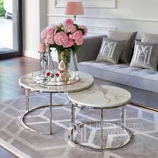 Coffee Table Marco Silver Modern
