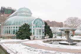 brooklyn botanic garden winter wedding