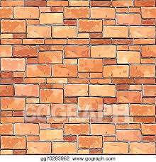 Brick Wall Seamless Background Clipart