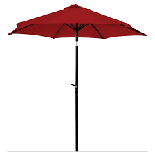 uberhaus patio umbrella 8 8 red