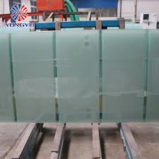 Ultra Clear Laminated Tempered Glass