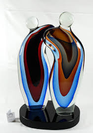 Murano Glass Abstract Sculpture