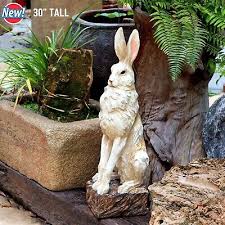 Large Sitting Bunny Realistic Rabbit