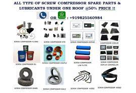 rotary compressor spare parts