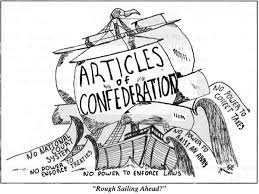 articles of confederation diagram quizlet