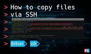 how to copy files via ssh pragmaticlinux