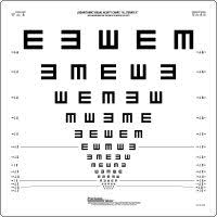 Tumbling E Series Etdrs Chart 2 Precision Vision