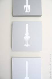 Ombre Kitchen Wall Art Tutorial Taryn