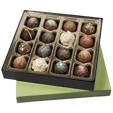 gourmet handcrafted truffles gift box