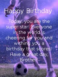 happy birthday brother messages with