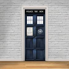 Dr Who Tardis Door Wrap Police Public