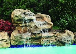 Serenity Pool Waterfalls Kits Fake